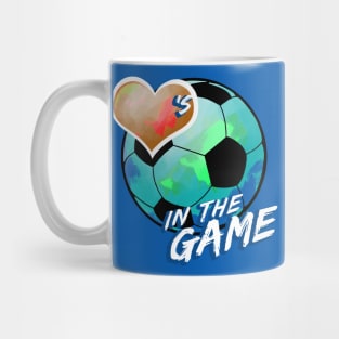 Soccer - Hearts In The Game - Multi Mug